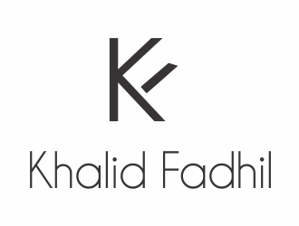 Khalid Fadhil logo design by up2date
