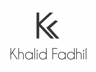 Khalid Fadhil logo design by up2date