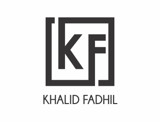 Khalid Fadhil logo design by up2date
