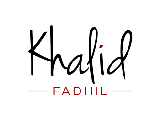 Khalid Fadhil logo design by asyqh