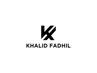 Khalid Fadhil logo design by CreativeKiller