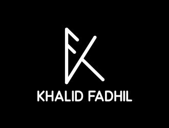 Khalid Fadhil logo design by shernievz