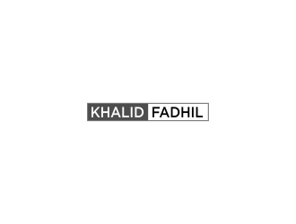 Khalid Fadhil logo design by akhi