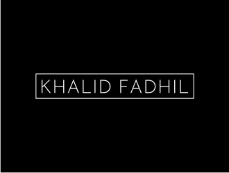 Khalid Fadhil logo design by asyqh