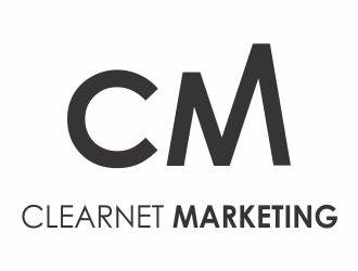 Clearnet Marketing logo design by up2date