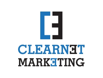 Clearnet Marketing logo design by shernievz