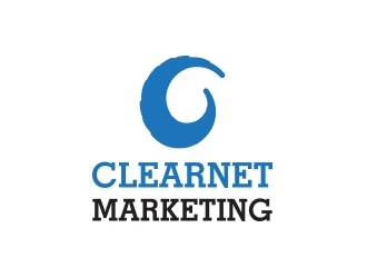 Clearnet Marketing logo design by shernievz