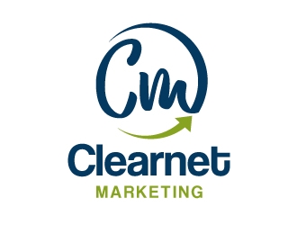 Clearnet Marketing logo design by Suvendu