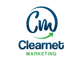 Clearnet Marketing logo design by Suvendu