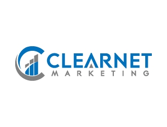 Clearnet Marketing logo design by jaize