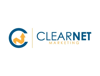 Clearnet Marketing logo design by desynergy