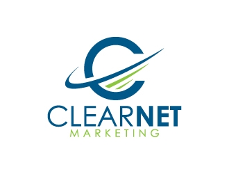 Clearnet Marketing logo design by desynergy