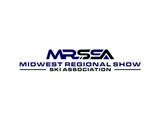 MRSSA - Midwest Regional Show Ski Association logo design by Zhafir