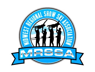 MRSSA - Midwest Regional Show Ski Association logo design by daywalker