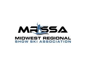 MRSSA - Midwest Regional Show Ski Association logo design by akhi