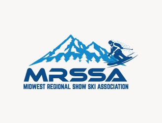 MRSSA - Midwest Regional Show Ski Association logo design by zinnia