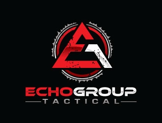 Echo Group Tactical logo design by sanworks