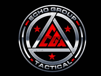 Echo Group Tactical logo design by Suvendu