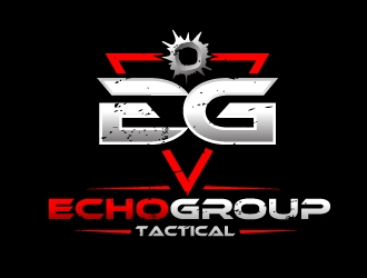 Echo Group Tactical logo design by REDCROW