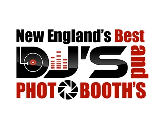 New England’s Best Dj’s and Photobooth’s logo design by DreamLogoDesign