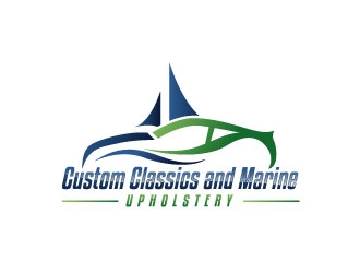 Custom Classics and Marine Upholstery  logo design by uttam