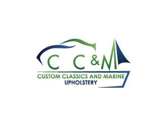 Custom Classics and Marine Upholstery  logo design by uttam