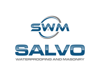 Salvo Waterproofing and Masonry  logo design by Kraken