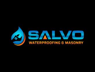 Salvo Waterproofing and Masonry  logo design by shadowfax