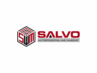 Salvo Waterproofing and Masonry  logo design by ammad