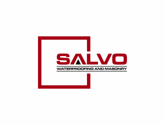 Salvo Waterproofing and Masonry  logo design by ammad