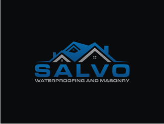 Salvo Waterproofing and Masonry  logo design by bricton