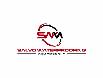 Salvo Waterproofing and Masonry  logo design by ammad