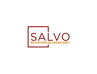 Salvo Waterproofing and Masonry  logo design by bricton