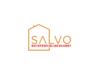 Salvo Waterproofing and Masonry  logo design by bricton