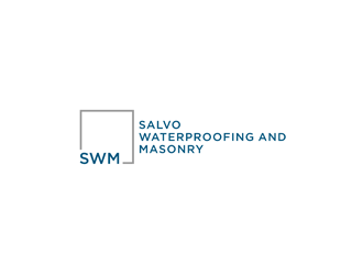 Salvo Waterproofing and Masonry  logo design by bomie