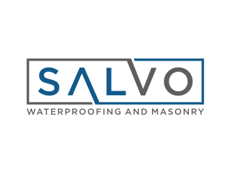 Salvo Waterproofing and Masonry  logo design by asyqh