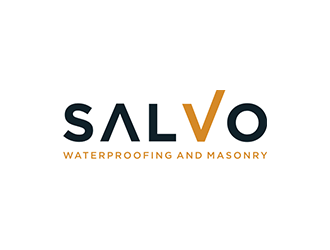 Salvo Waterproofing and Masonry  logo design by blackcane