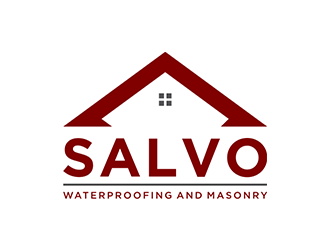 Salvo Waterproofing and Masonry  logo design by blackcane