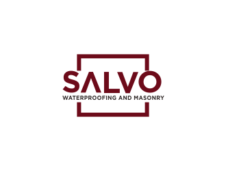 Salvo Waterproofing and Masonry  logo design by Greenlight