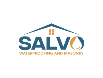 Salvo Waterproofing and Masonry  logo design by ingepro