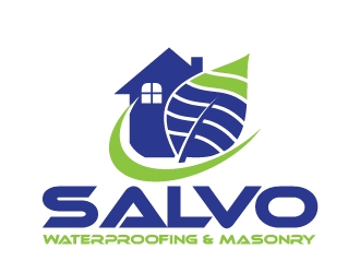 Salvo Waterproofing and Masonry  logo design by Dawnxisoul393