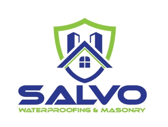 Salvo Waterproofing and Masonry  logo design by Dawnxisoul393