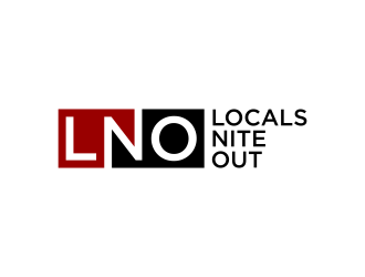 Locals Nite Out logo design by dewipadi