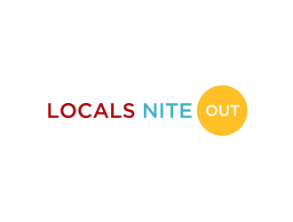 Locals Nite Out logo design by Diancox
