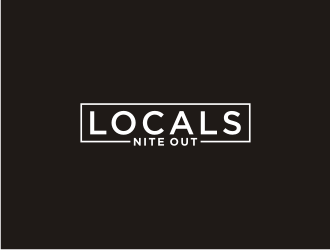 Locals Nite Out logo design by bricton
