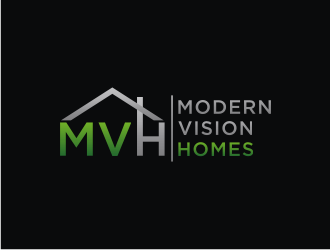 Modern Vision Homes logo design by bricton
