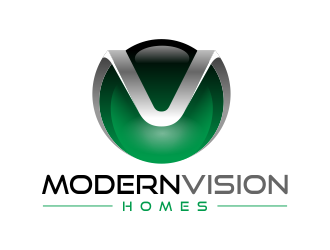 Modern Vision Homes logo design by AisRafa