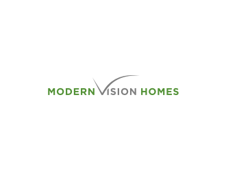 Modern Vision Homes logo design by bricton