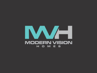 Modern Vision Homes logo design by santrie