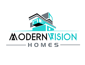 Modern Vision Homes logo design by 3Dlogos